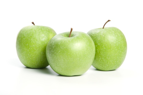 Apfelsorten: - Granny Smith, Golden Delicious, Boskoop, Rubens, Braeburn