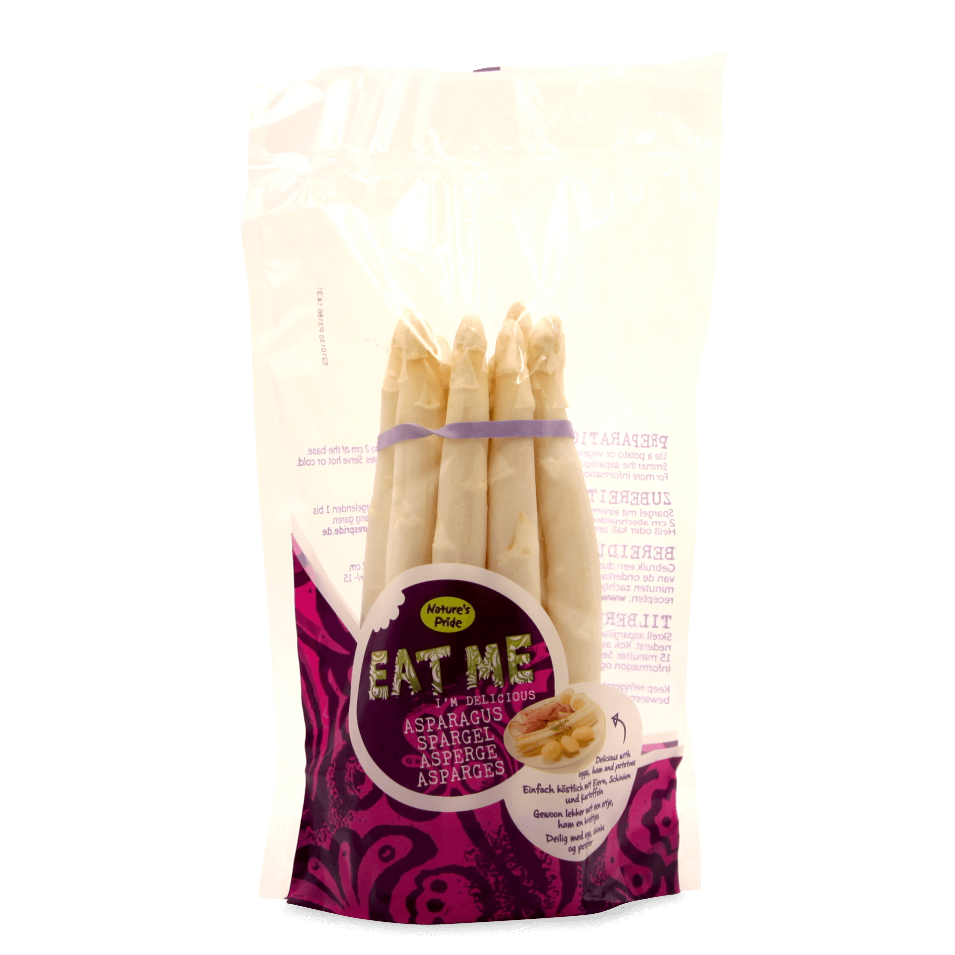 Spargel weiß im Bund 'Peru'