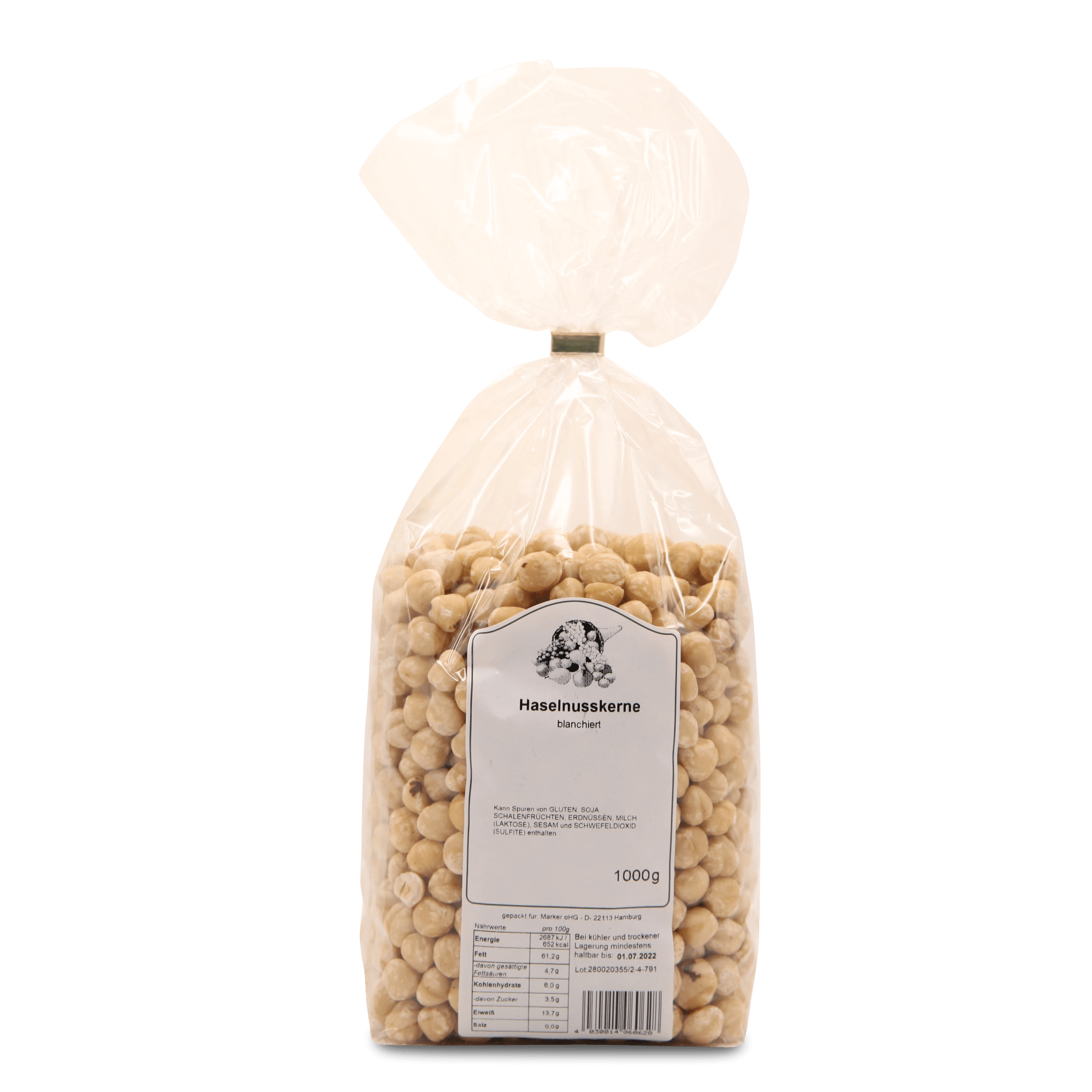 Haselnusskerne 'ohne Haut'